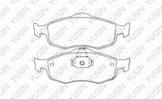 Principle of brake pad