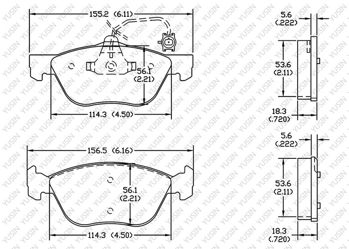 How much does it cost to change the front brake pads?