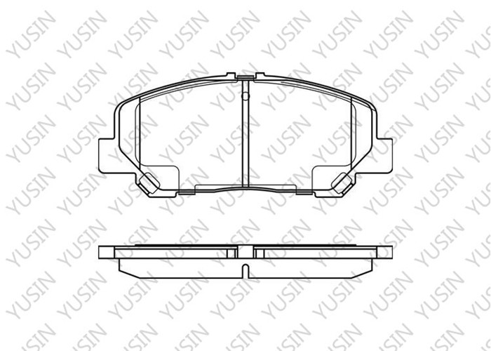 Brake pad for Alfa 2.4/3.5