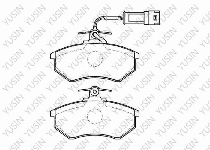 Brake pad for Audi 80