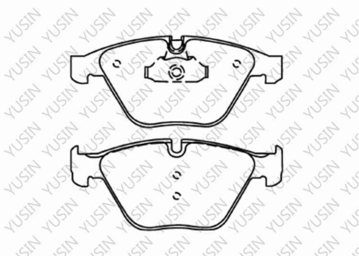 Brake pad for BMW E61