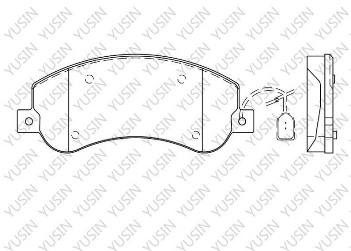 Brake pad for BYD Tang