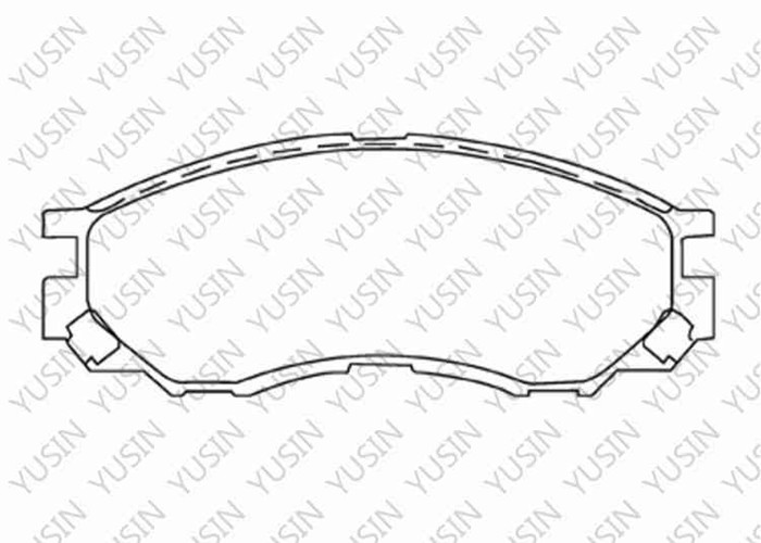 Brake pad for CHANG FENG BLACK GIANT