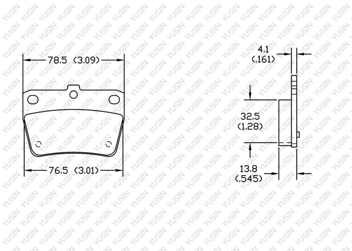 Brake pad for Chery Tiggo