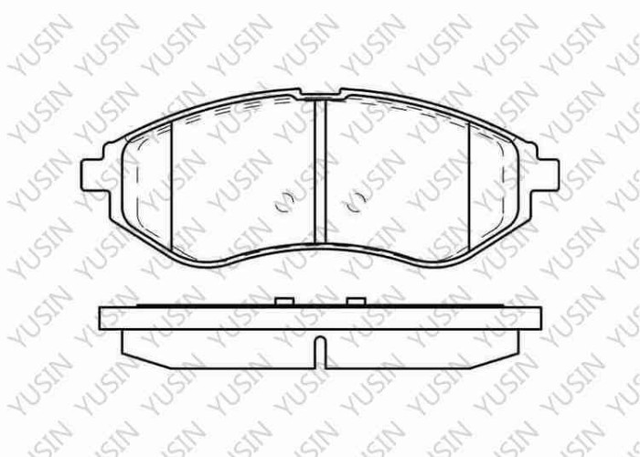 Brake pad for Chevrolet aveo