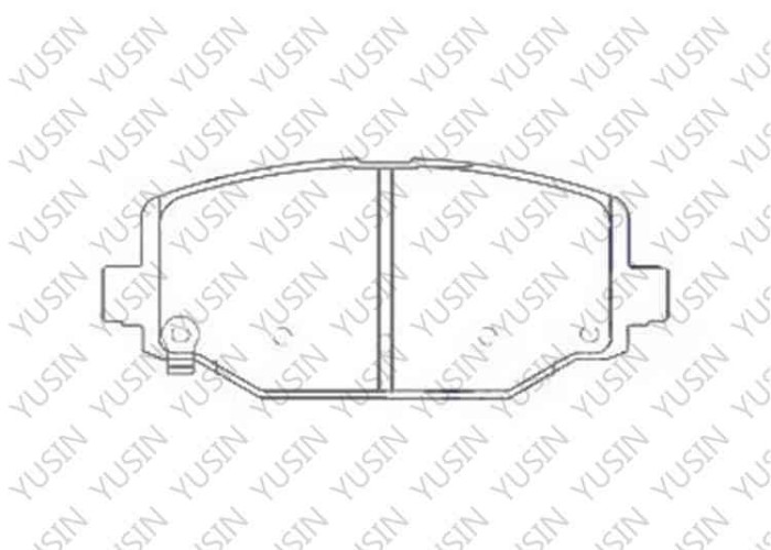 Brake pad for Chrysler grandvoyager