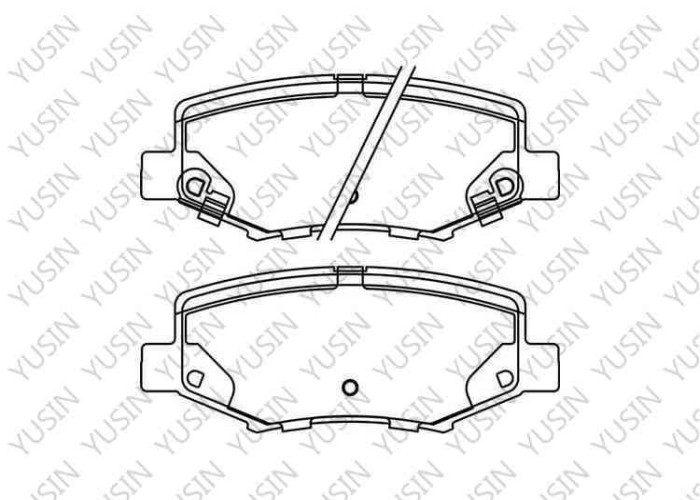 Brake pad for Dodge NITRO