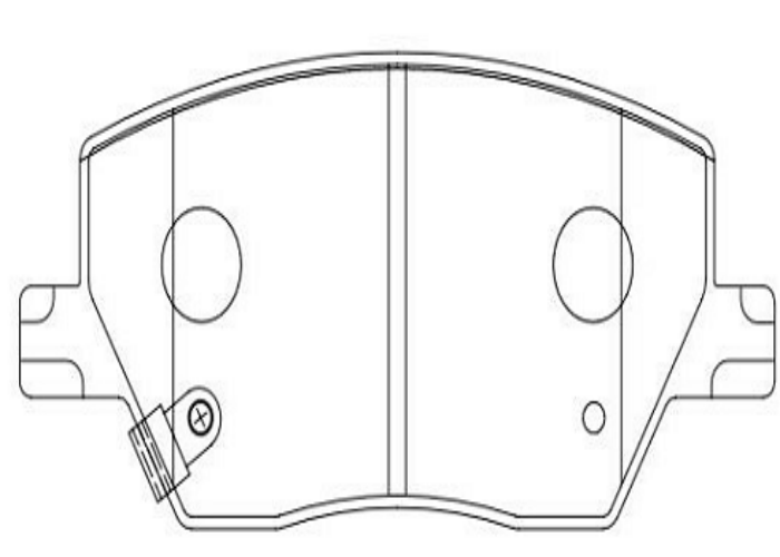 Brake pad for Fiat TIPO Estate