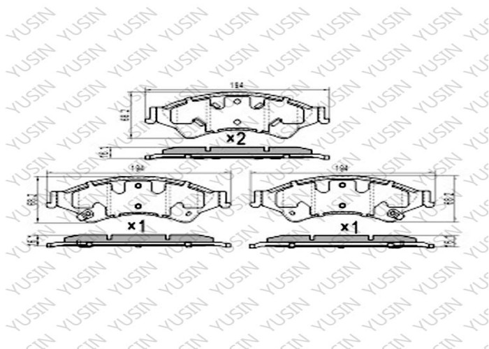 Brake pad for Ford TRUCK Ranger