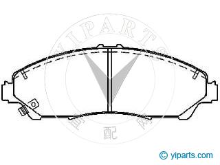 Brake Pad for HONDA Ridgeline