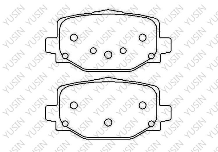 Brake pad for INFINITI QX50