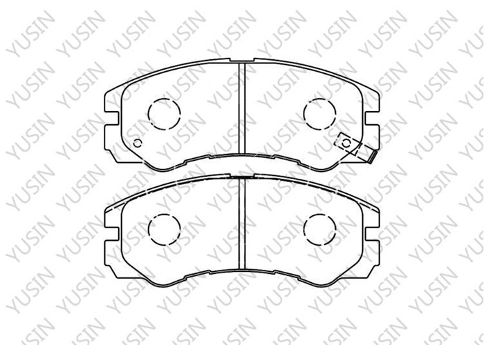 Brake pad for Isuzu D-MAX 3.0