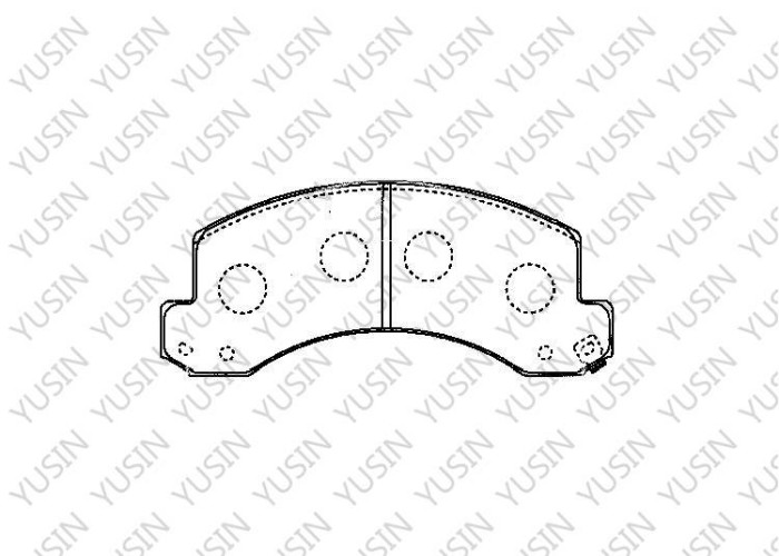 Brake pad for Isuzu ELE