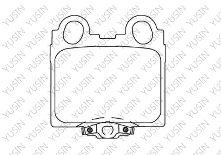 Brake pad for Lexus GS400