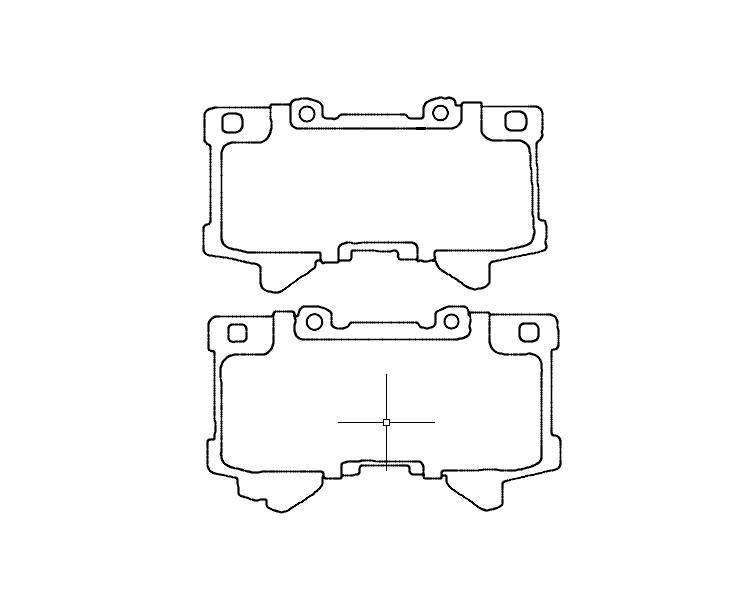 Brake Pad for Lexus LX500d