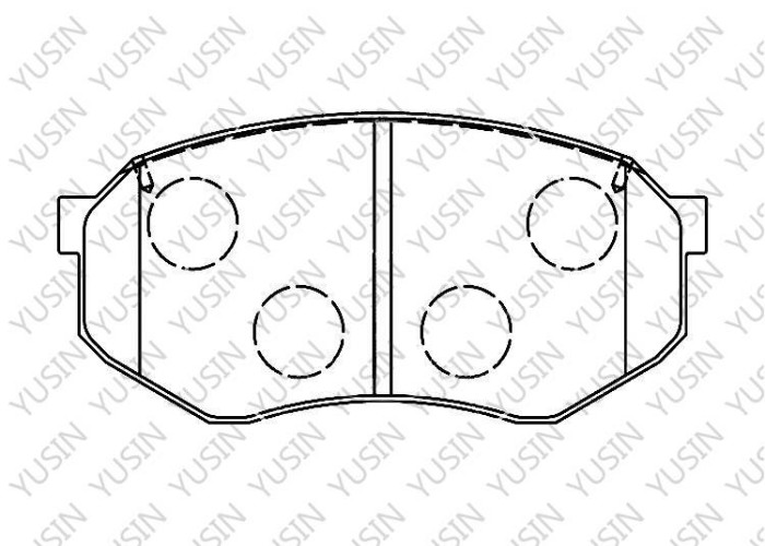 Brake pad for Mazda 929HC