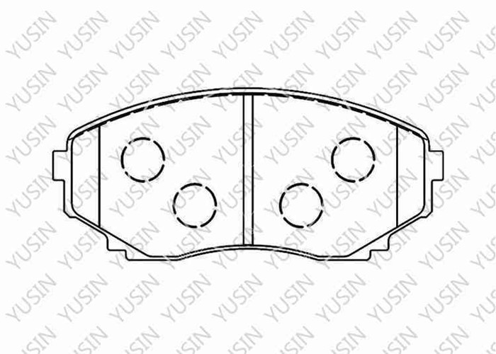 Brake pad for Mazda MPV