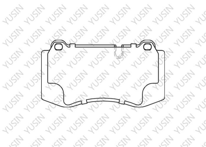 Brake pad for MERCEDES-BENZ CL550