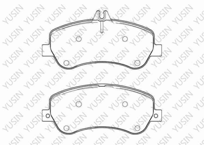 Brake pad for MERCEDES-BENZ GLK250