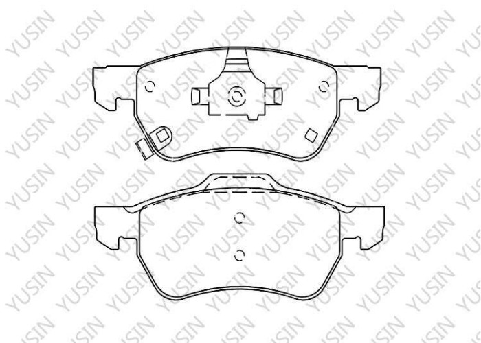 Brake pad for MG ZS