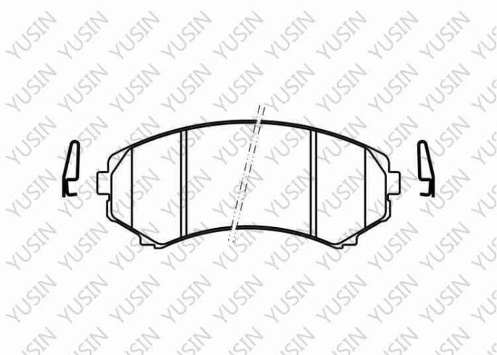 Brake pad for Mitsubishi Jeep V73