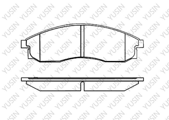 Brake pad for Mitsubishi L200 MPV