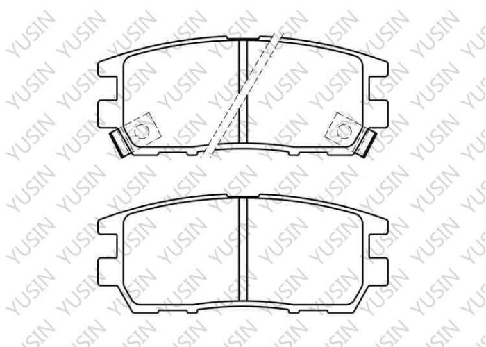 Brake pad for Mitsubishi V33