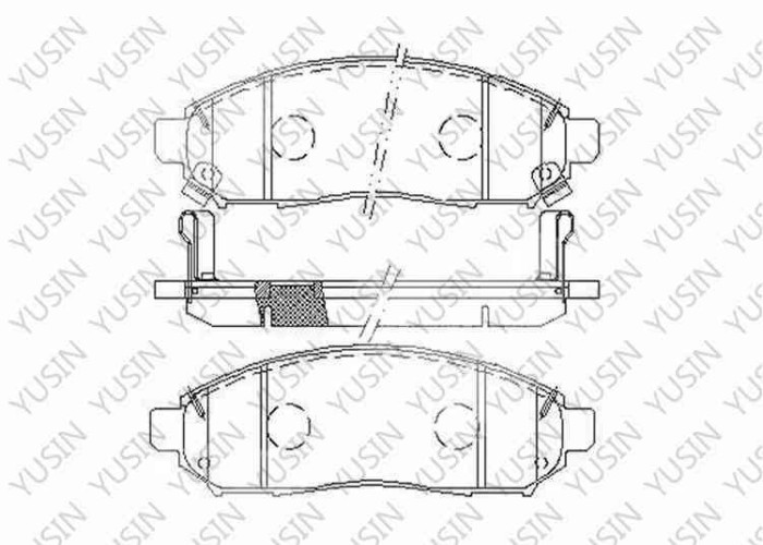 Brake pad for Nissan NAVARA