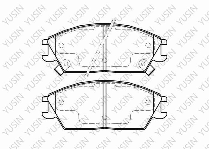 Brake pad for Subaru JUSTY