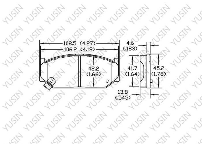 Brake pad for Suzuki Swift