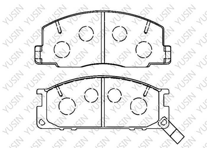 Brake pad for Toyota Liteace