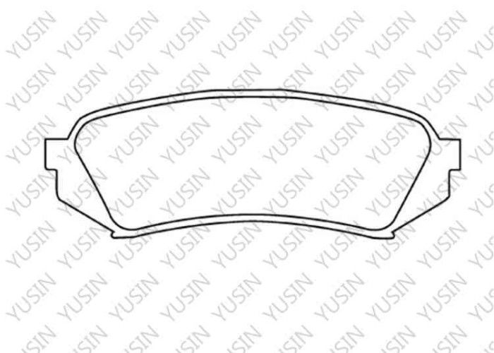 Brake pad for Toyota Prado 4.2/4.7