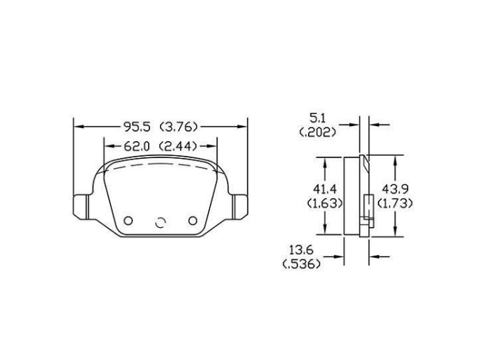 Brake pad for Trumpchi GA5