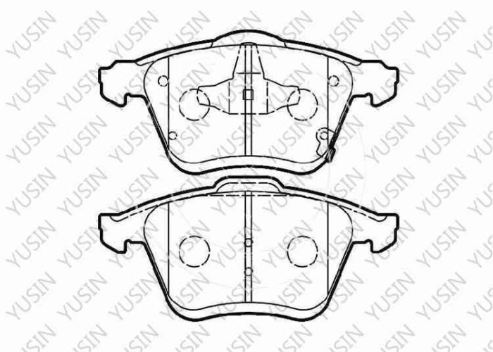 Brake pad for Volvo S40II