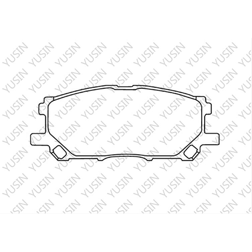 D1005 Front Brake Pad