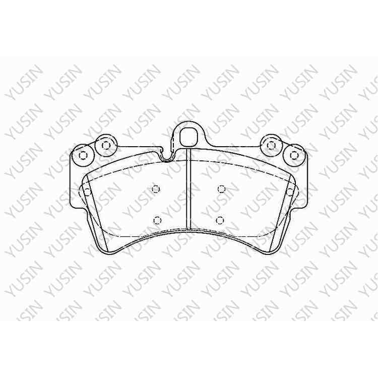 D1014 Front Brake Pad