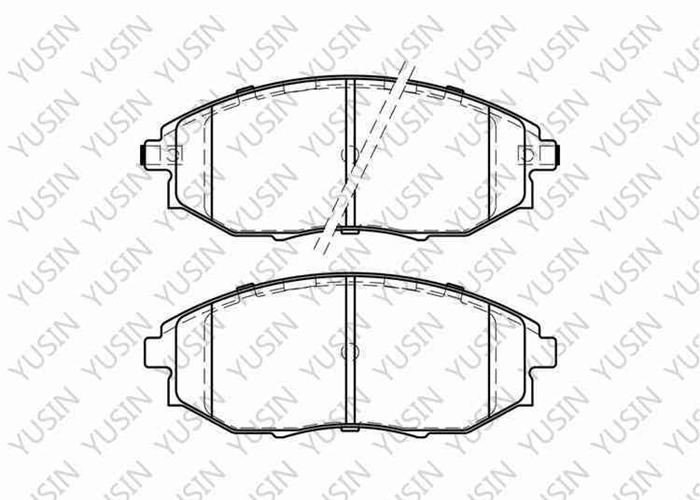 D1031 Front Brake Pad