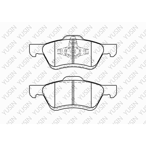 D1047 Front Brake Pad