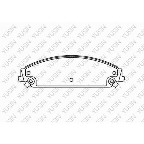 D1058 Front Brake Pad