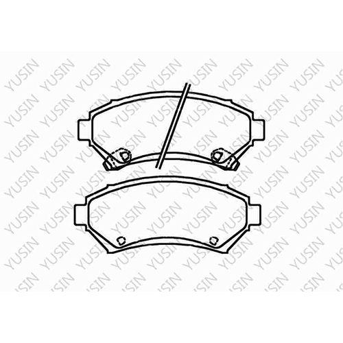 D1076 Front Brake Pad