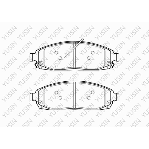 D1080 Front Brake Pad