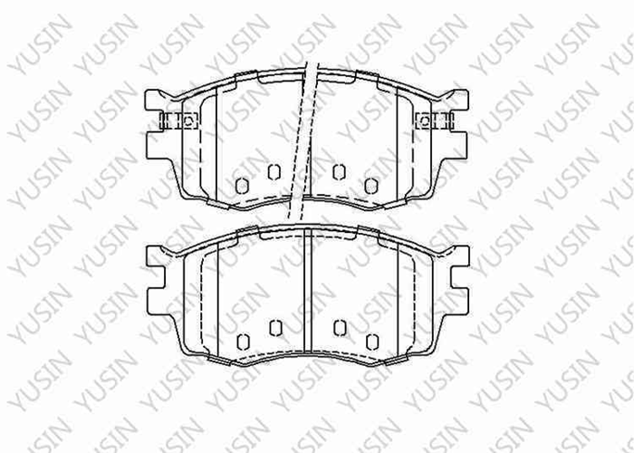 D1156 Front Brake Pad