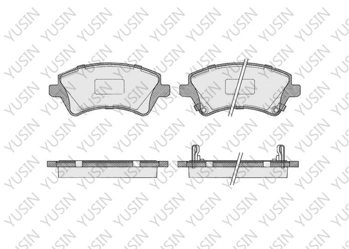 D1215 Front Brake Pad