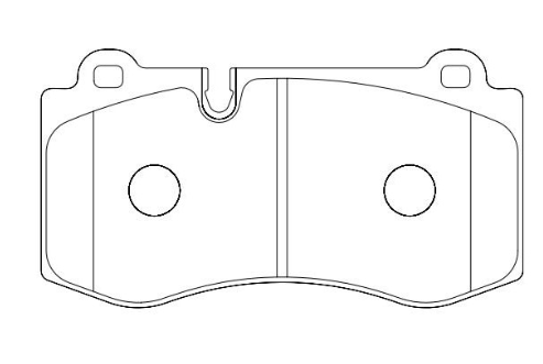 D1223 Front Brake Pad