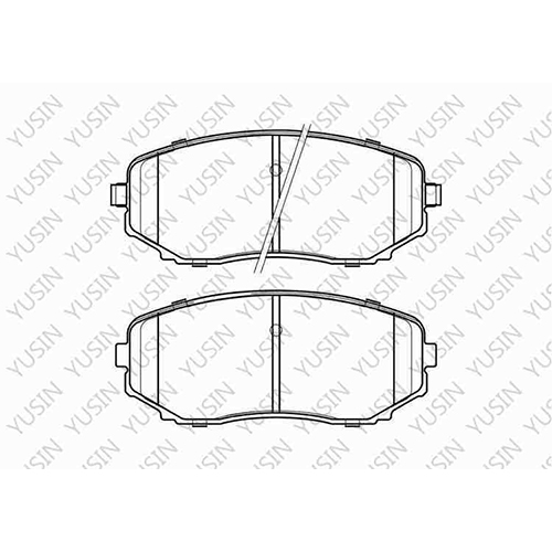 D1258 Front Brake Pad