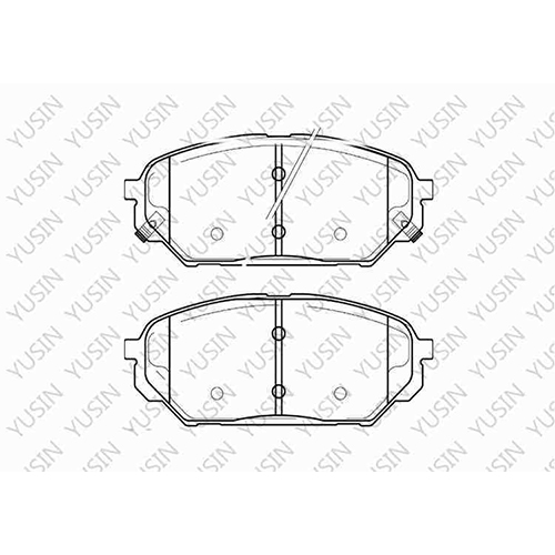 D1301 Front Brake Pad