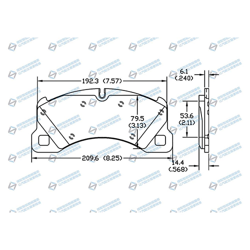 D1349 Front Brake Pad