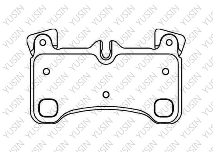 D1350 Rear Brake Pad