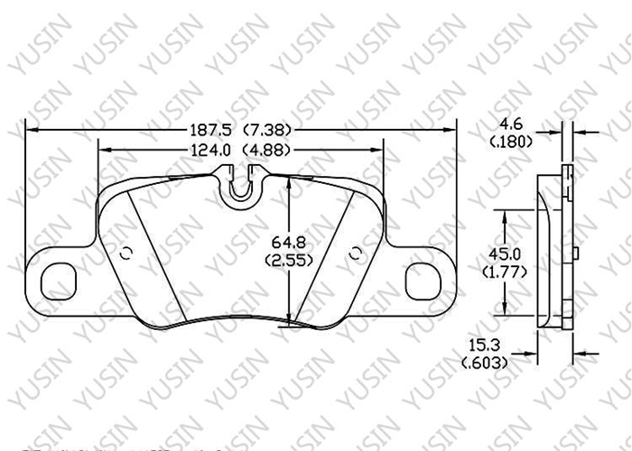 D1416 Front Brake Pad