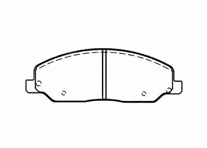 D1464 Front Brake Pad